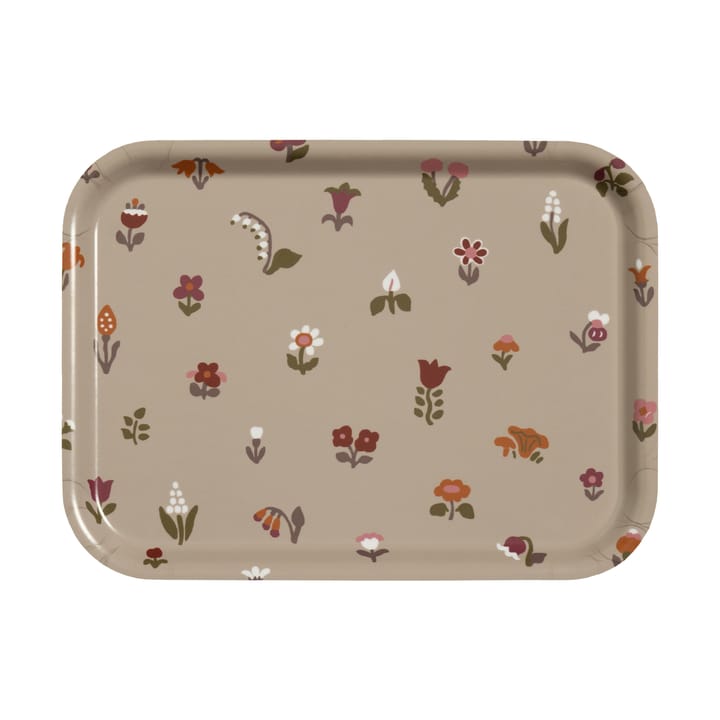 Brunnsparken tray 20x27 cm - Taupe - Almedahls