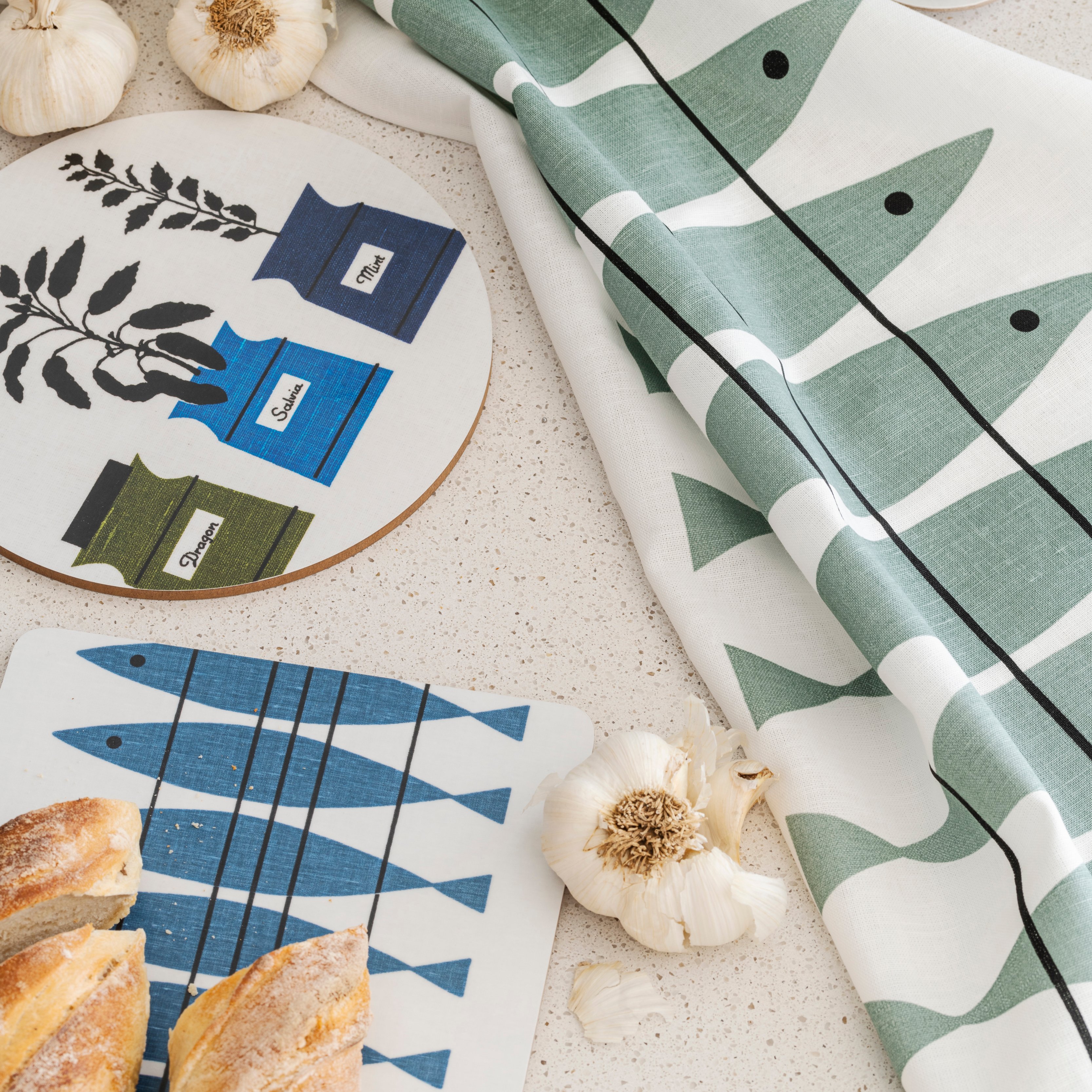 Kitchen Towel Multi - Almedahls @ RoyalDesign