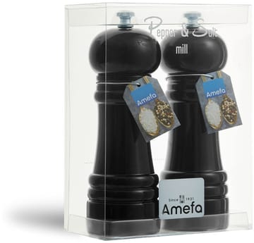 Amefa salt & pepper mill 2 parts - Black - Amefa