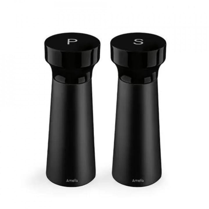 Salt & pepper mill 15 cm 2-pack - Black - Amefa