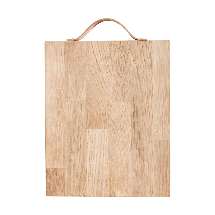 Andersen cutting board with leather handle Medium 24x30 cm, Oak Andersen Furniture