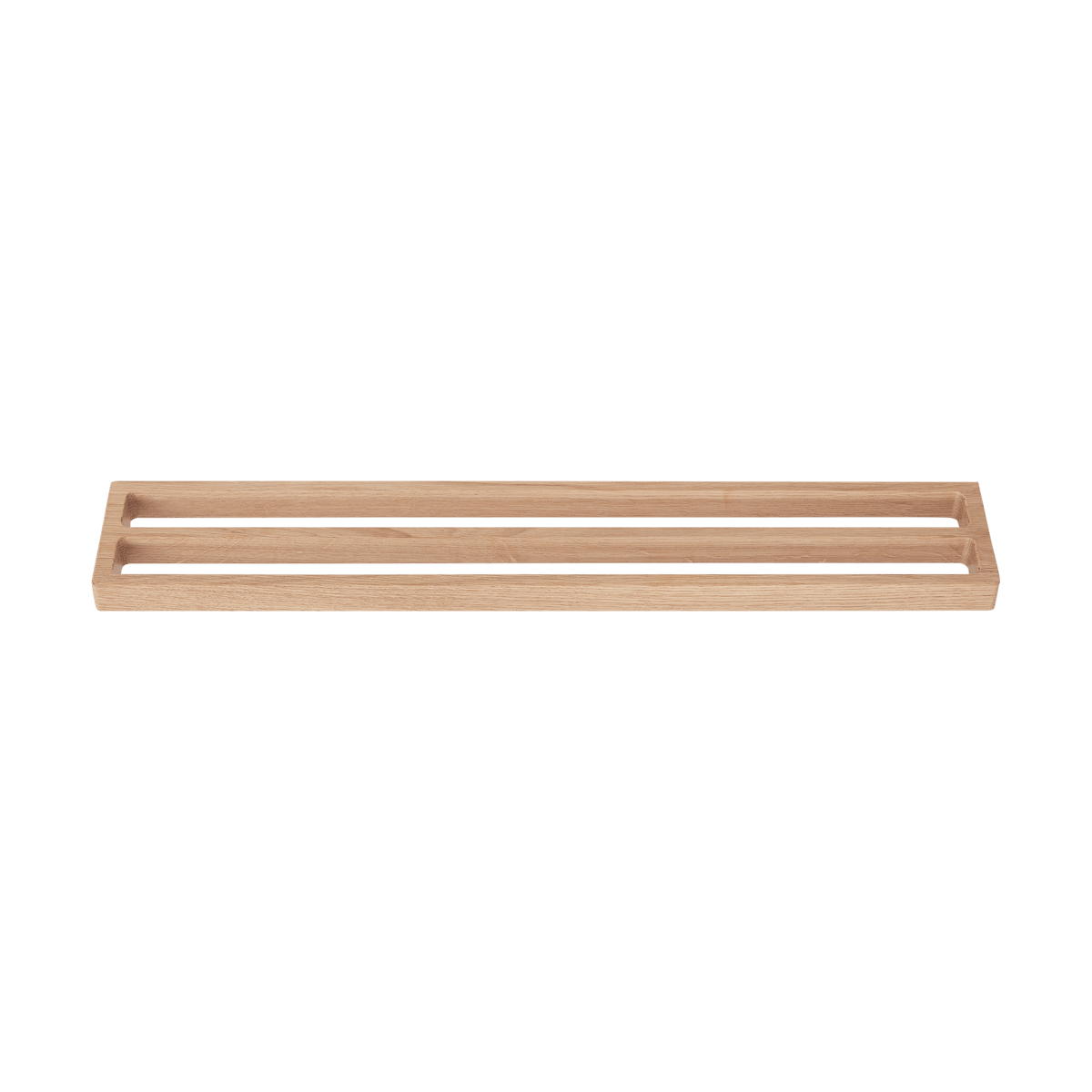 Andersen Furniture Andersen towel rack double 73,5 cm Lacquered oak