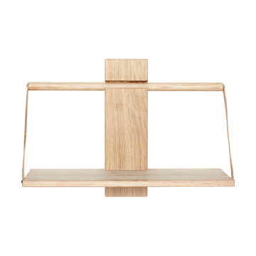 Wood Wall wall shelf Medium 45x20x32 cm - Oak - Andersen Furniture