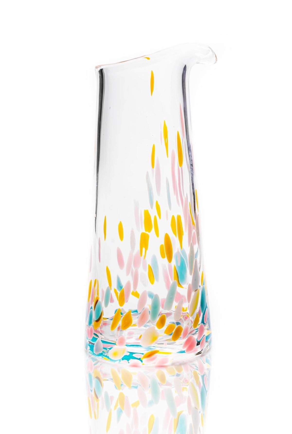 Anna Von Lipa Confetti Carafe Pink-yellow-turquoise-light blue