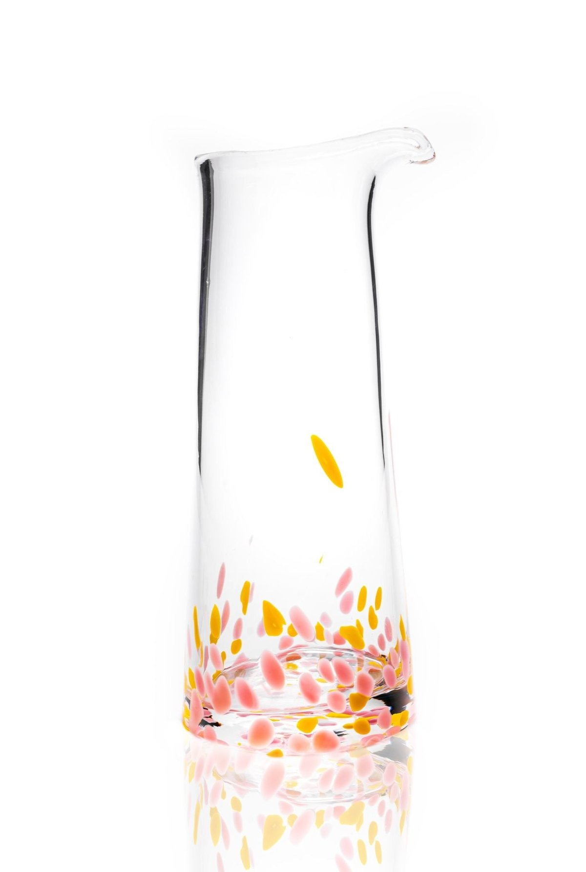 Anna Von Lipa Confetti Carafe Pink - yellow