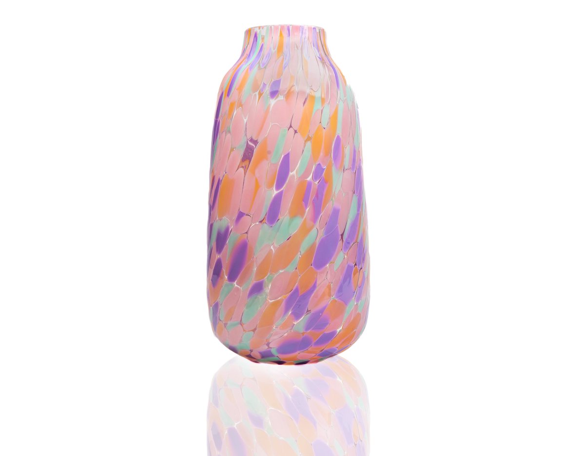 Anna Von Lipa Confetti vase Flamingo