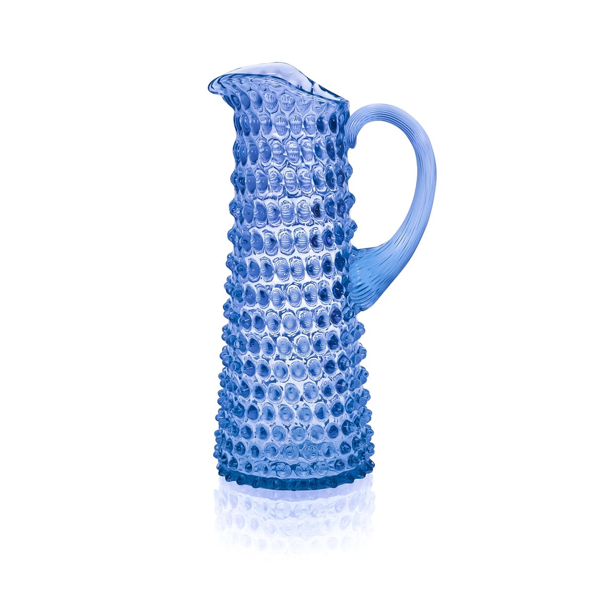 Anna Von Lipa Eiffel Hobnail jug 1 l Light blue