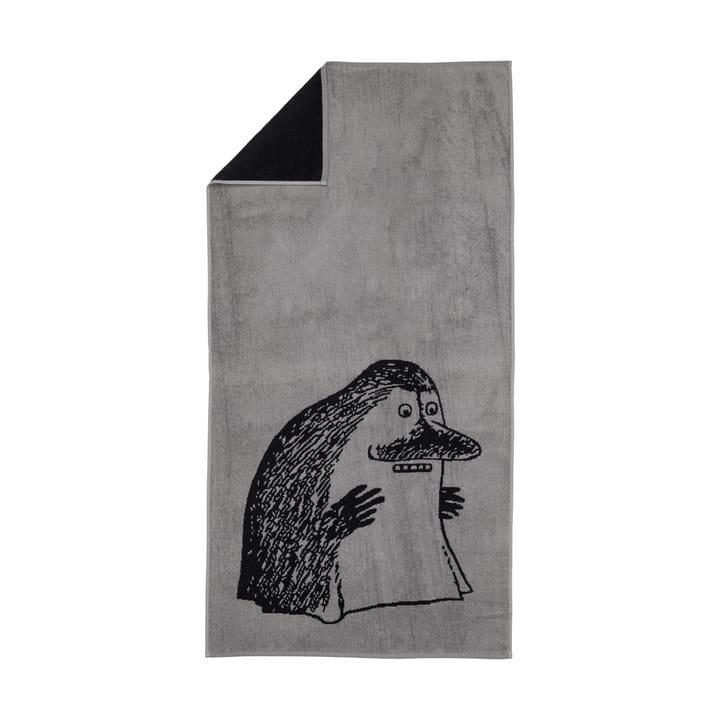 Moomin bath towel 70x140 cm - Mårran grey - Arabia