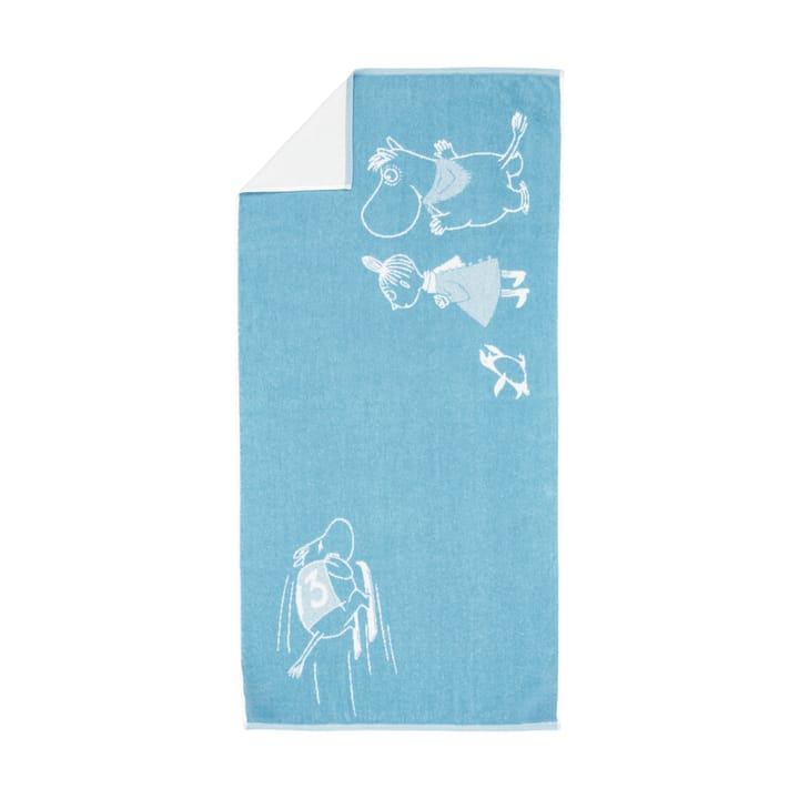 Moomin bath towel Ski jumping - 70x140 cm - Arabia