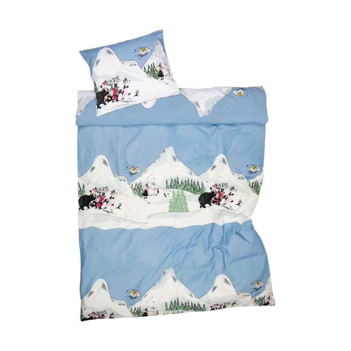 Moomin bed set Ski jumping - 150x210 cm - Arabia