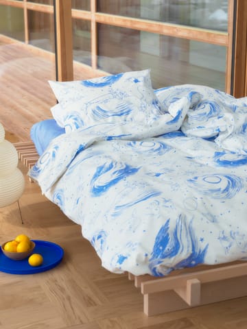 Moomin bedding set 240x210 cm - Comet Blue-White - Arabia