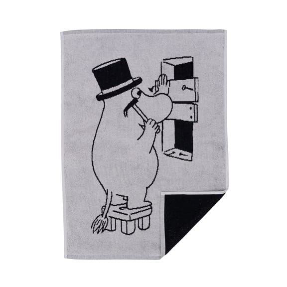 Moomin hand towel 50x70 cm - Moomin pappa - grey - Arabia