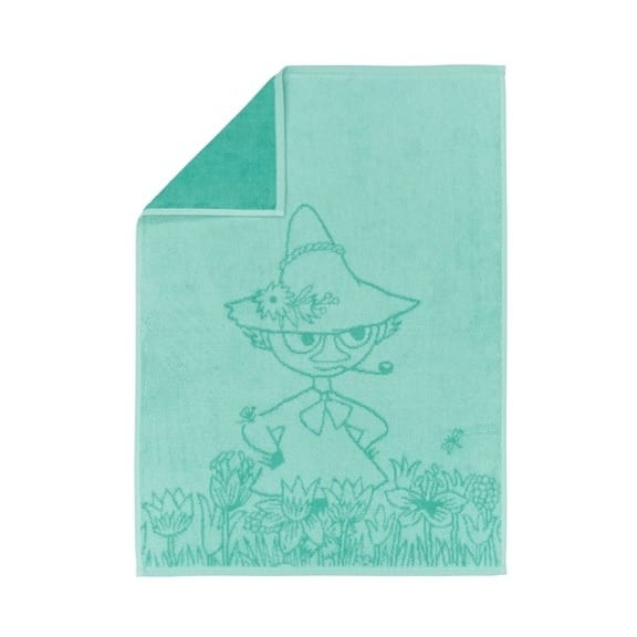 Moomin hand towel 50x70 cm - Snufkin - mint - Arabia