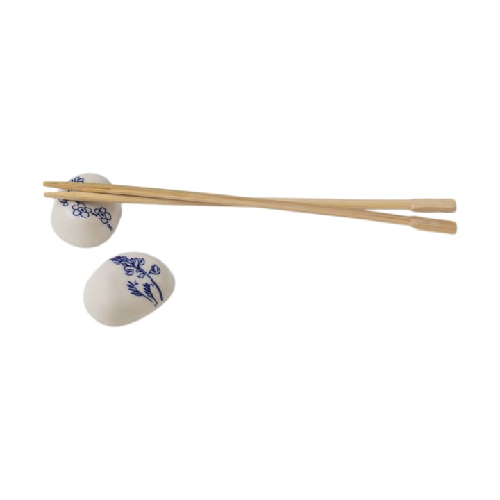 Moomin Haru chopstick rests 2-pack - Blue-white - Arabia