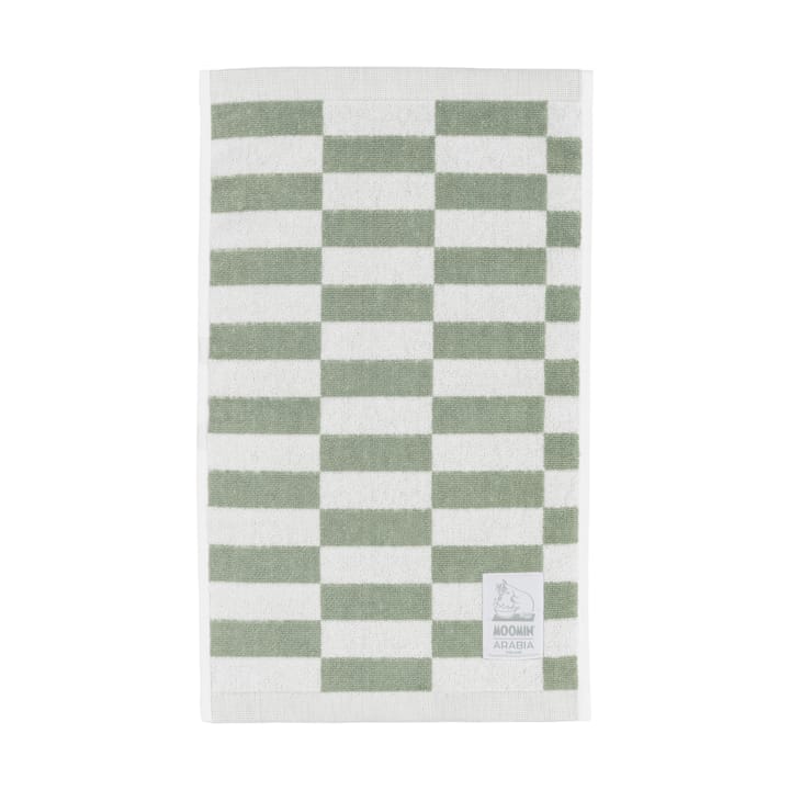 Moomin towel 30x50 cm - Green checks - Arabia