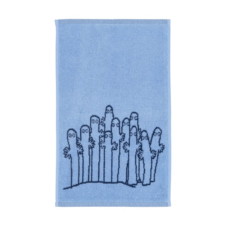 Moomin towel 30x50 cm - Hattifattener blue - Arabia