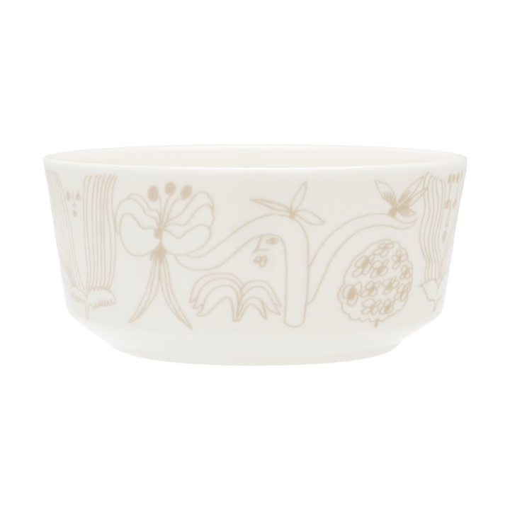 Puutarhurit bowl Ø13 cm, Beige Arabia