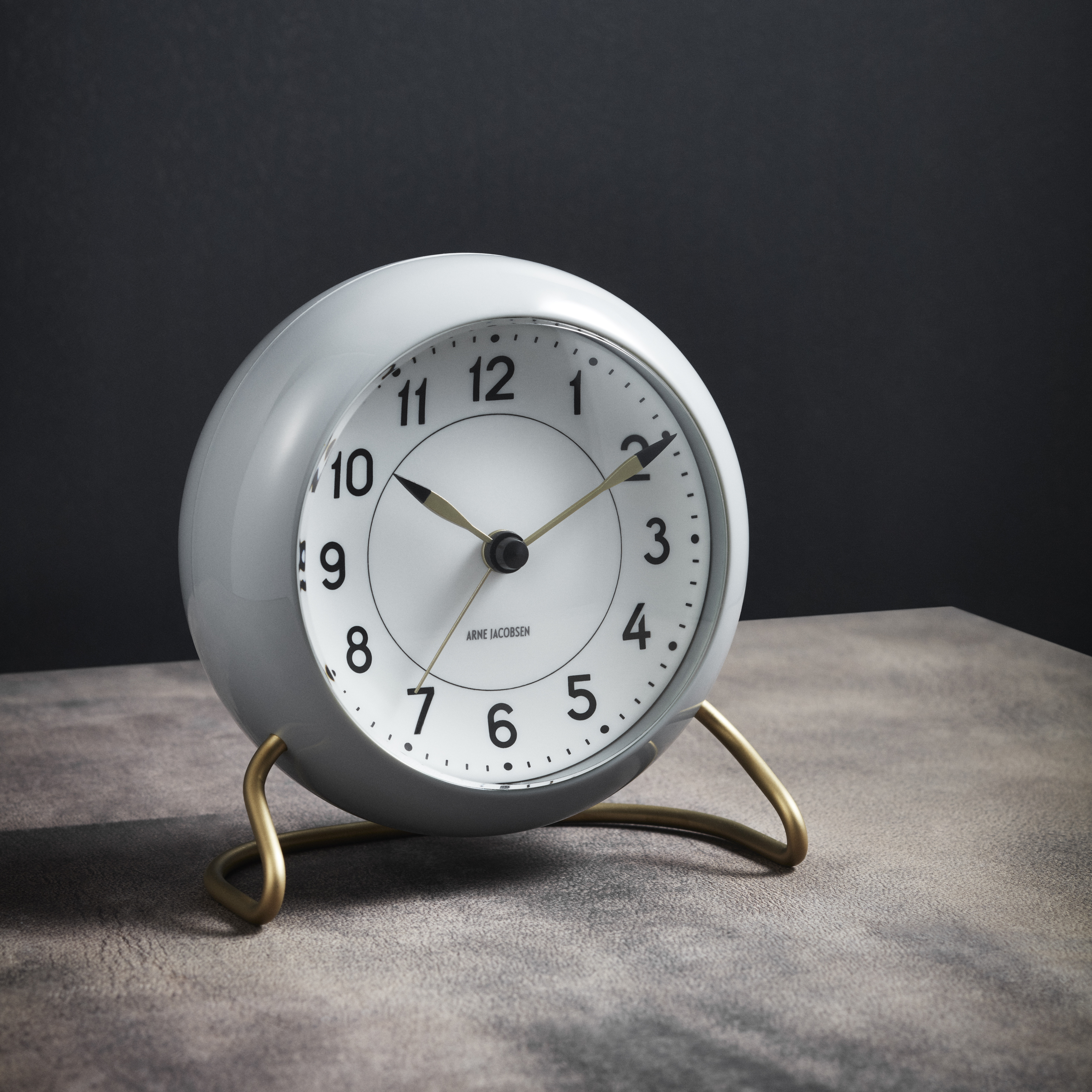 AJ Station clock 12 cm from Arne Jacobsen Clocks NordicNest