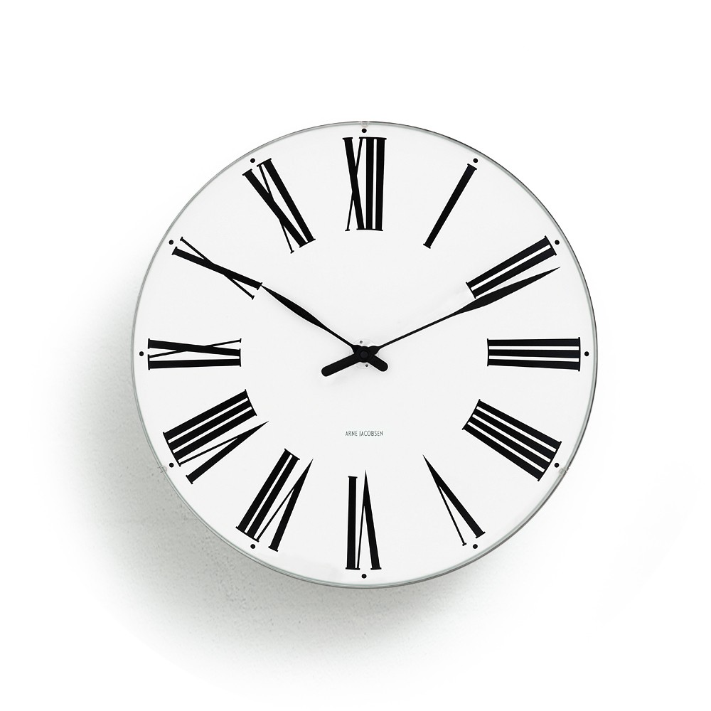 Arne Jacobsen Clocks Arne Jacobsen Roman wall clock Ø 48 cm