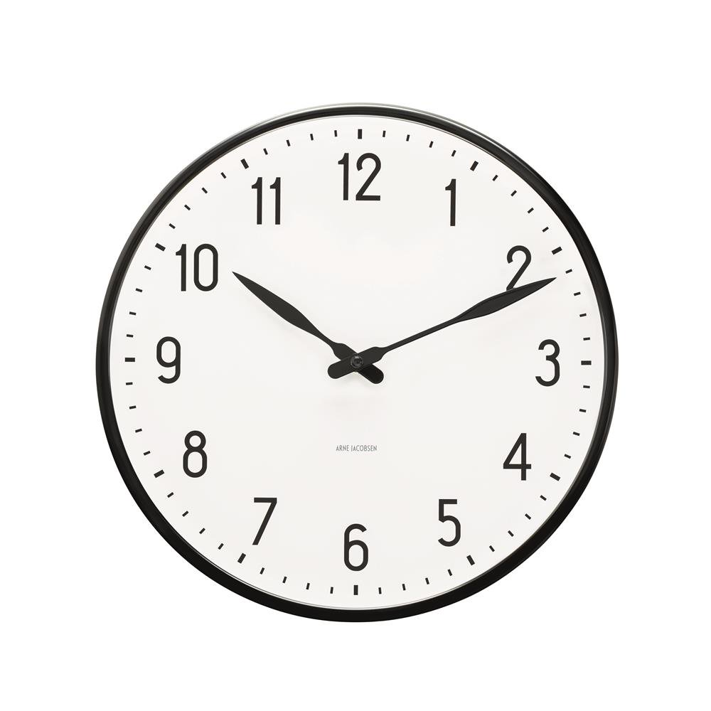 Arne Jacobsen Station wall clock, Ø29 cm