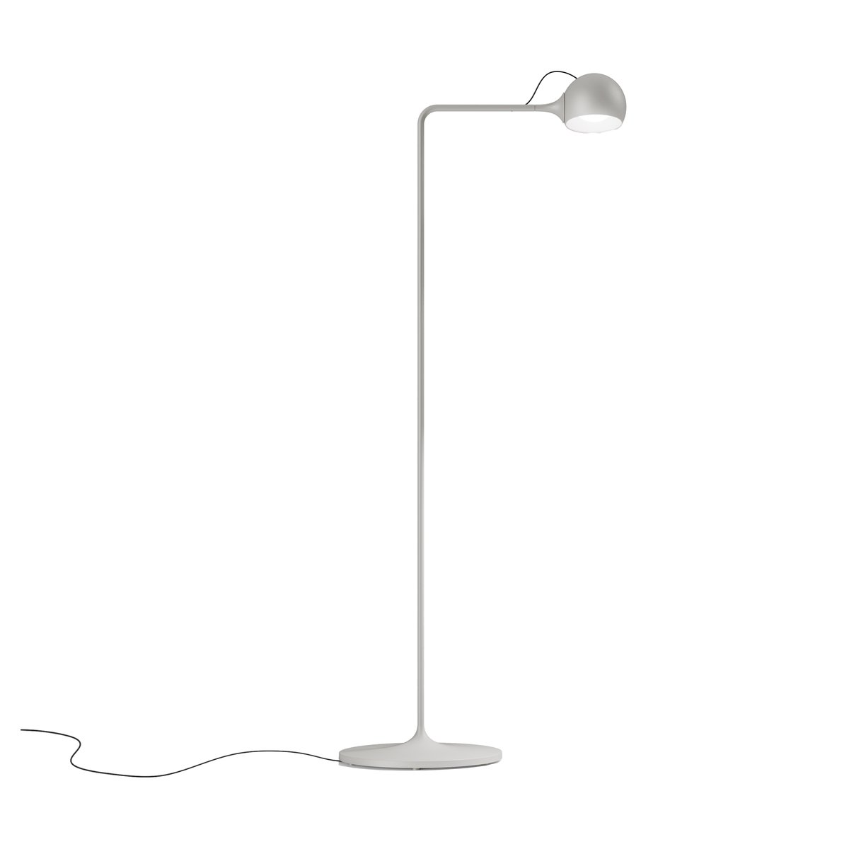 Artemide Ixa Reading Floor Lamp White-grey