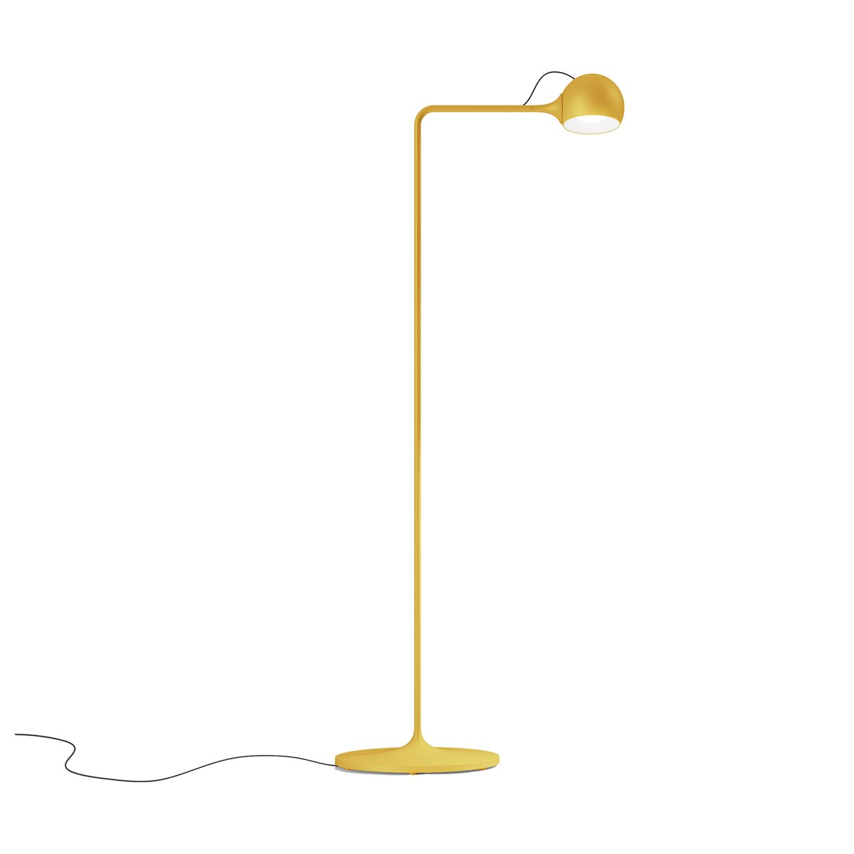 Artemide Ixa Reading Floor Lamp Yellow