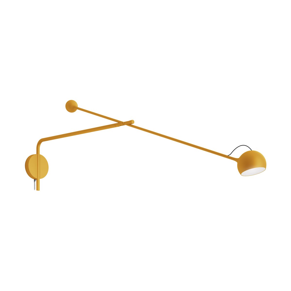 Artemide Ixa wall lamp L Yellow