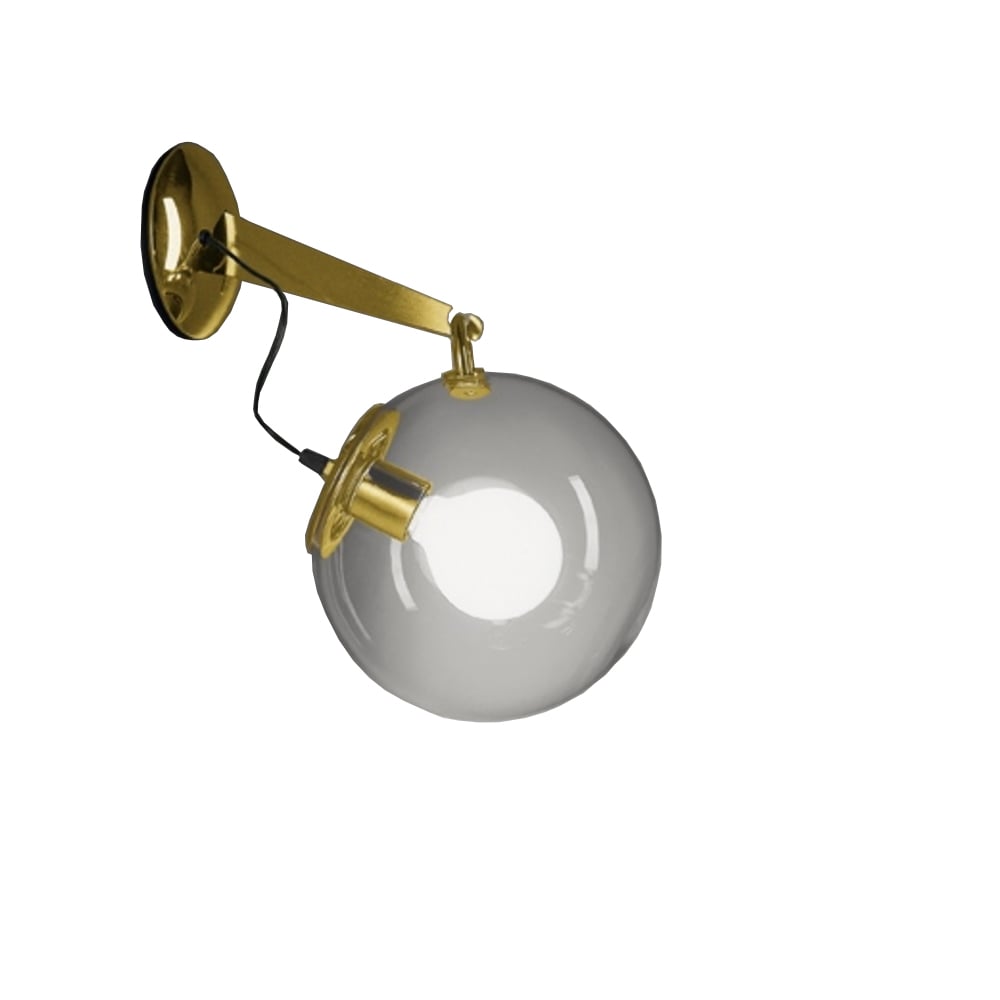 Artemide Miconos wall lamp Brass