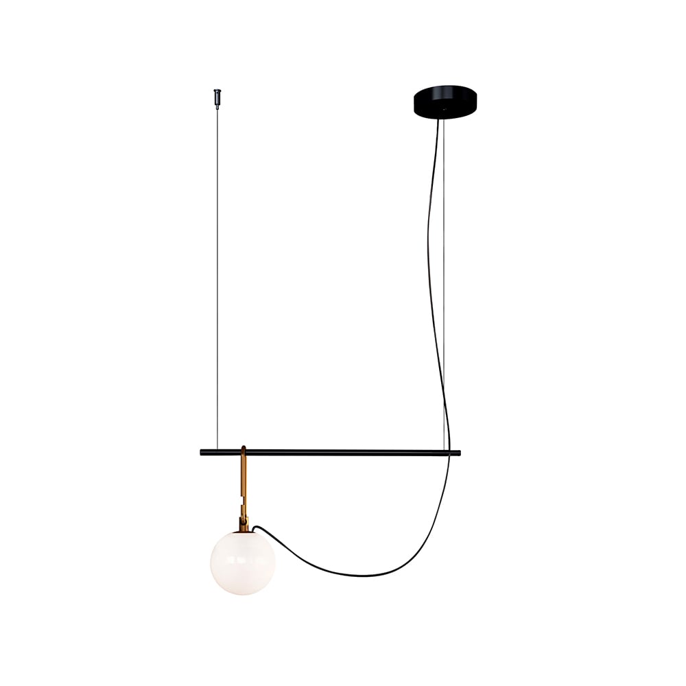 Artemide nh S1 14 pendant Black-brass