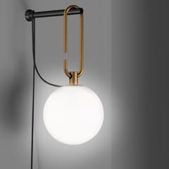 nh wall lamp - Black-brass - Artemide