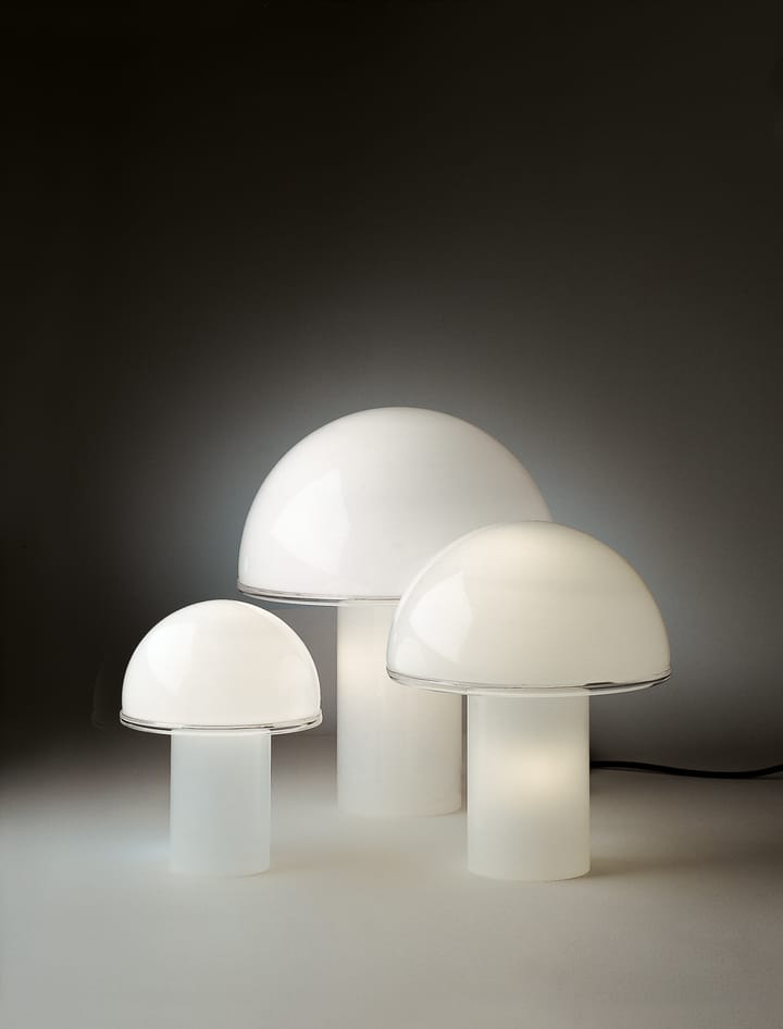 Onfale Grande table lamp Ø36 cm, Opal white Artemide