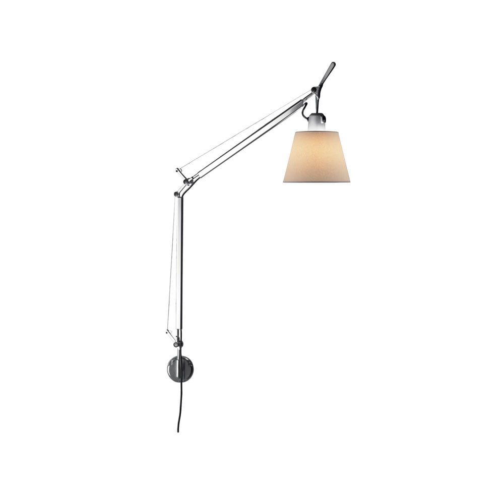 Artemide Tolomeo Basculante wall lamp Parchment