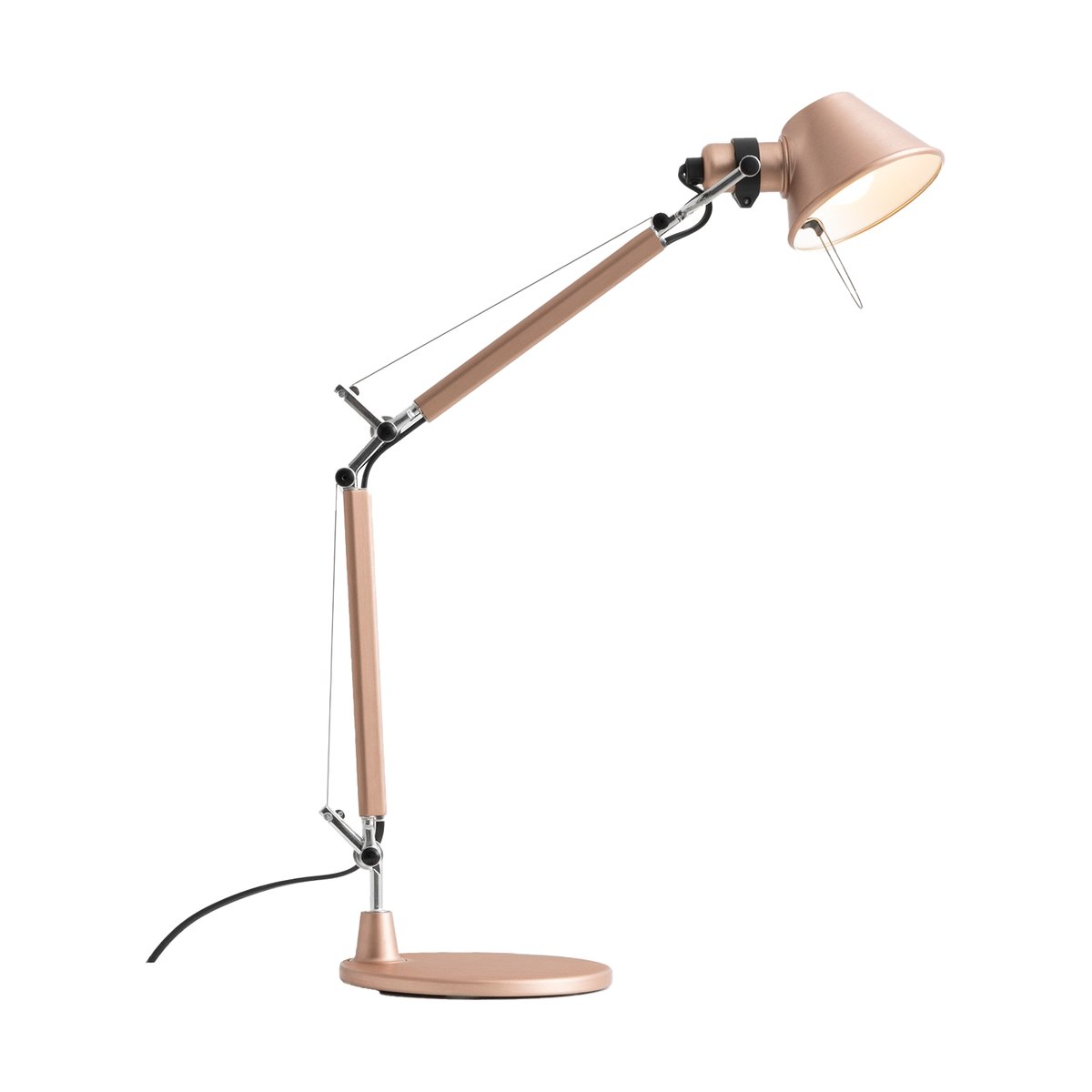 Artemide Tolomeo Micro Special Edition table lamp Copper