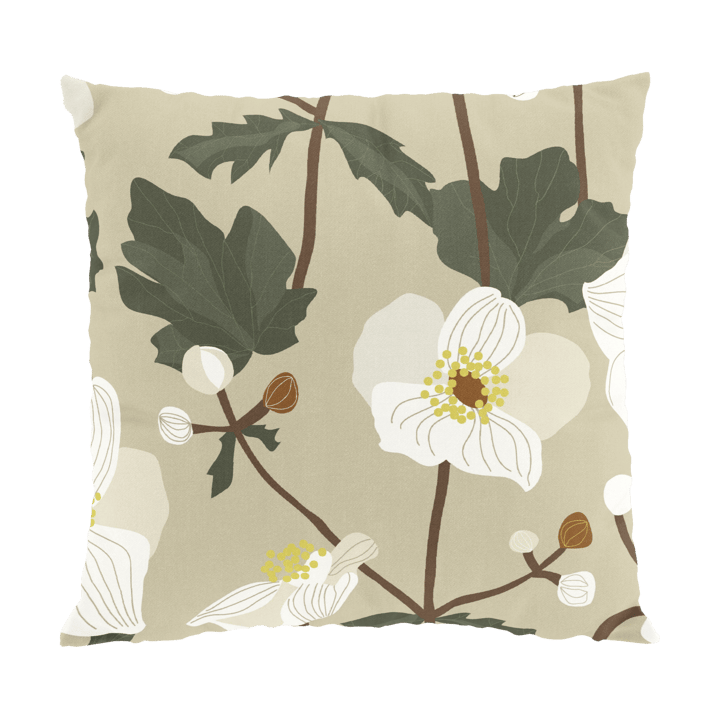 Anemon cushion cover 47x47 cm - Beige - Arvidssons Textil