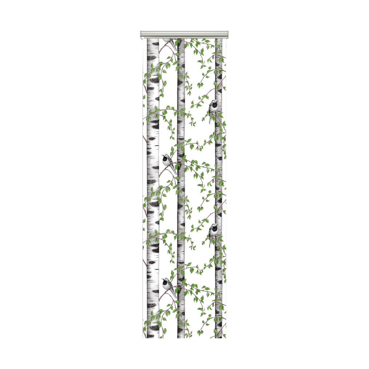 Arvidssons Textil Björkdungen panel curtain 2-pack Green