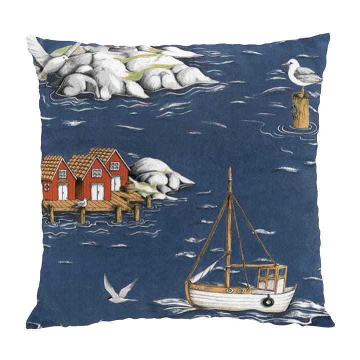 Fiskeskär cushion cover 47x47 cm - Blue - Arvidssons Textil