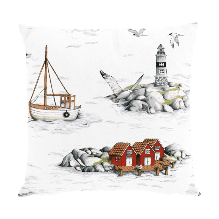 Fiskeskär cushion cover 47x47 cm - White - Arvidssons Textil