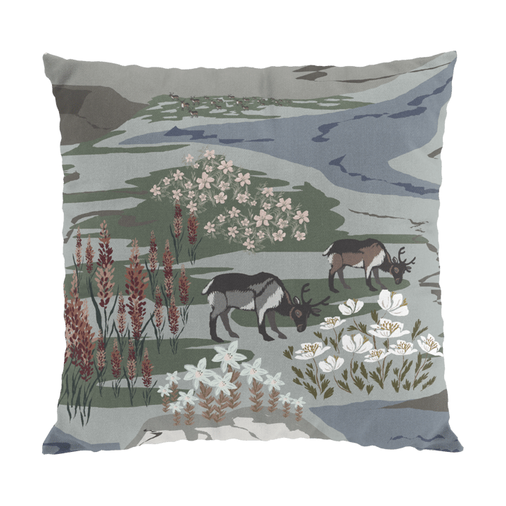 Fjällängar cushion cover 47x47 cm - Gray-green - Arvidssons Textil