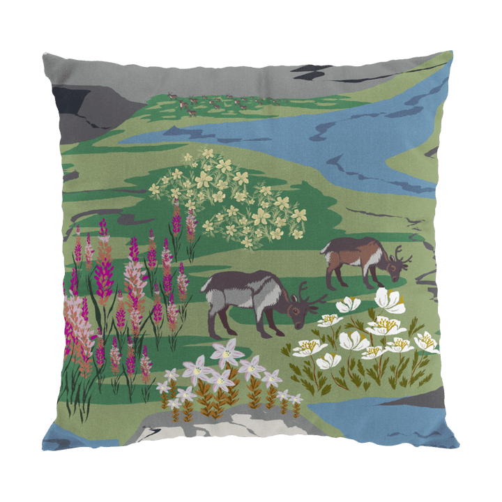 Fjällängar cushion cover 47x47 cm - Green - Arvidssons Textil