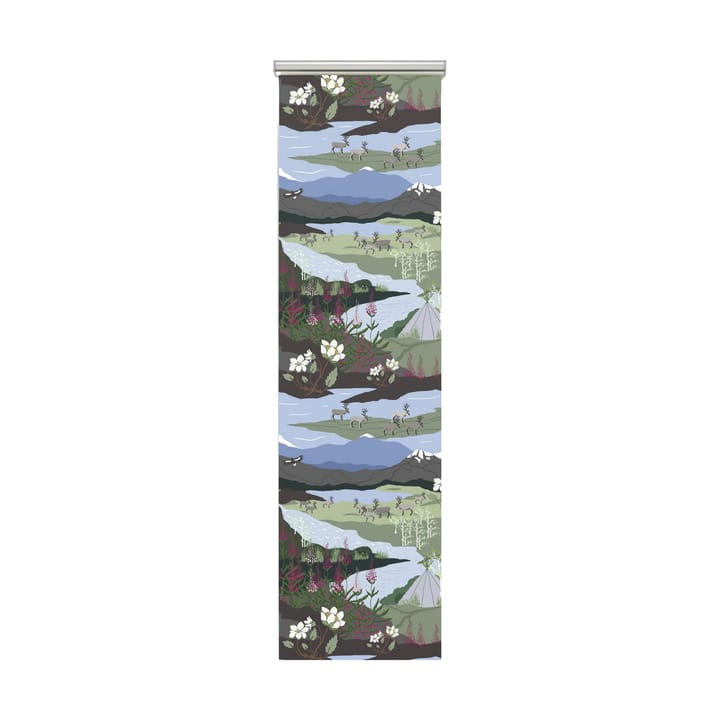 Hiking panel curtain 2-pack, Green/blue Arvidssons Textil