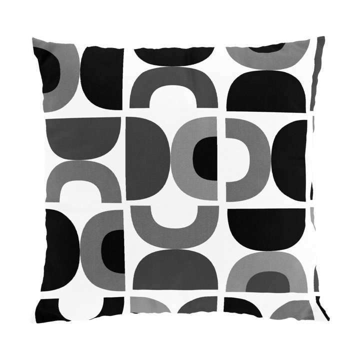 Spiraldans cushion cover 47x47 cm - Grey - Arvidssons Textil