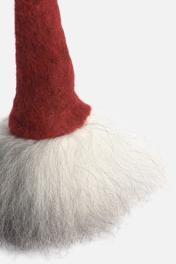 Bearded santa - Red/gray, small - Åsas tomtebod