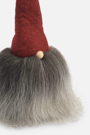 Bearded santa - Red/grey, large - Åsas tomtebod