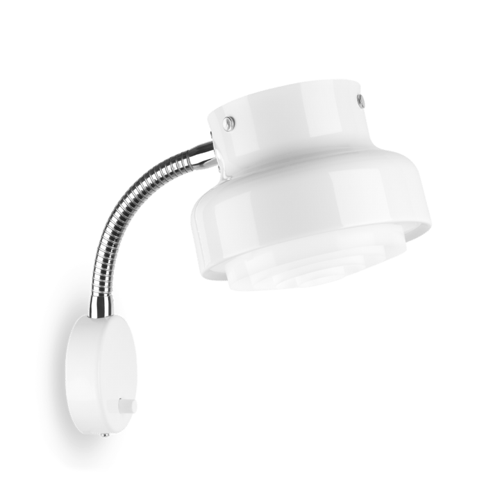 Bumling mini wall lamp Ø 19 cm - White - Ateljé Lyktan