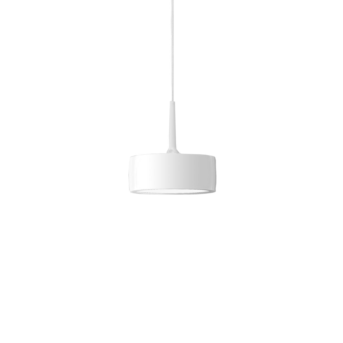 Ateljé Lyktan Riff Puck pendant lamp White, large, led