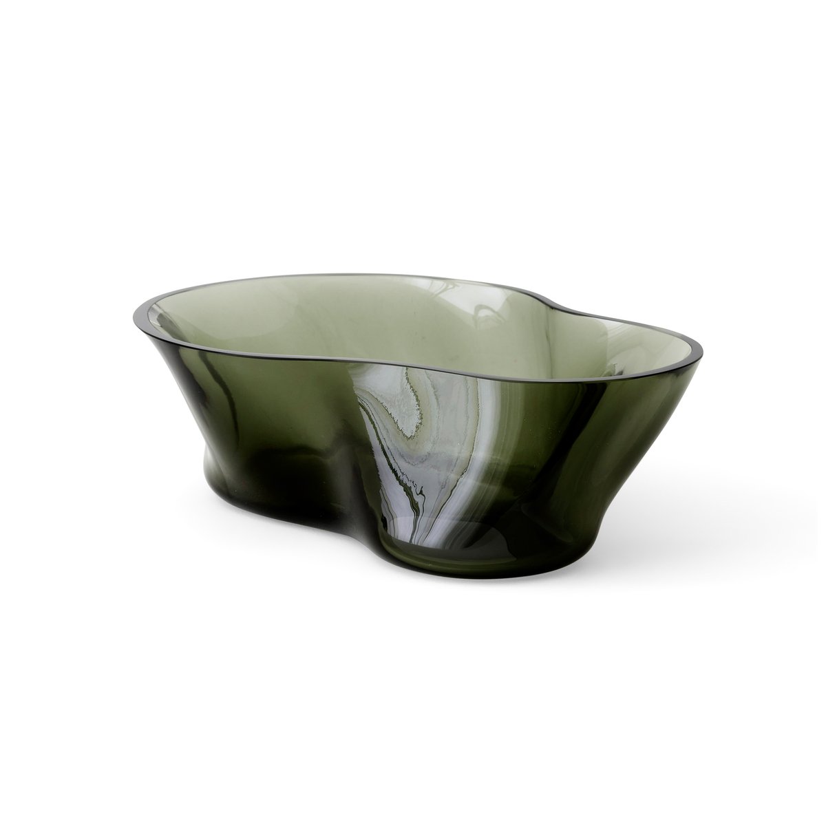 Audo Copenhagen Aer bowl 22x28 cm Smoke