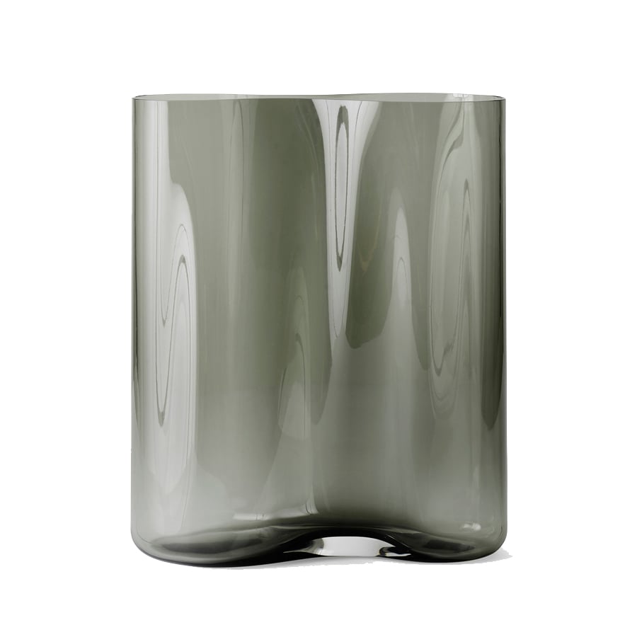 Audo Copenhagen Aer vase 33 cm Smoke