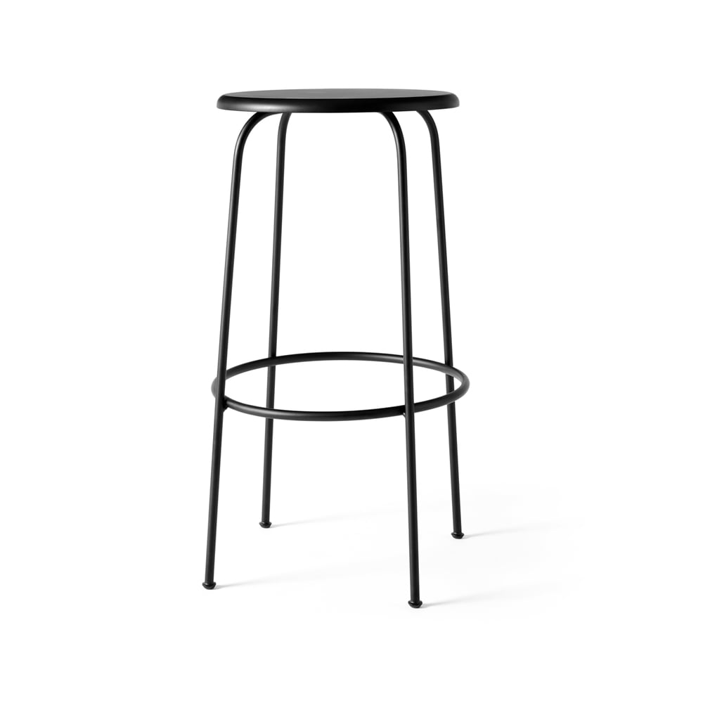 Audo Copenhagen Afteroom barstool Black, high