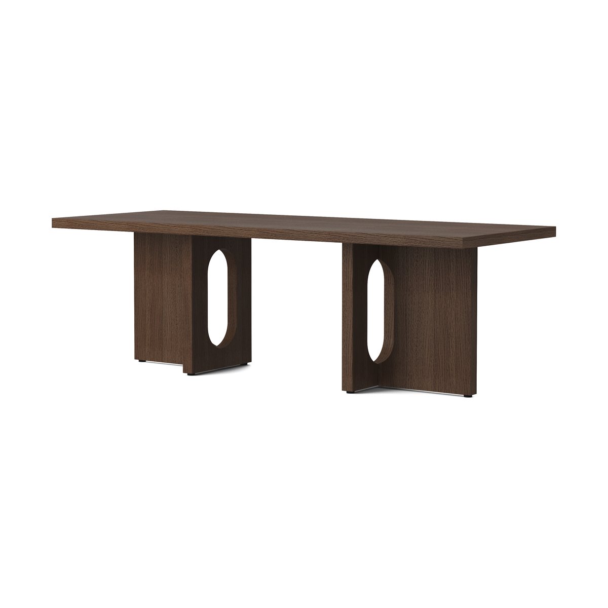 Audo Copenhagen Androgyne lounge table Oak dark stained