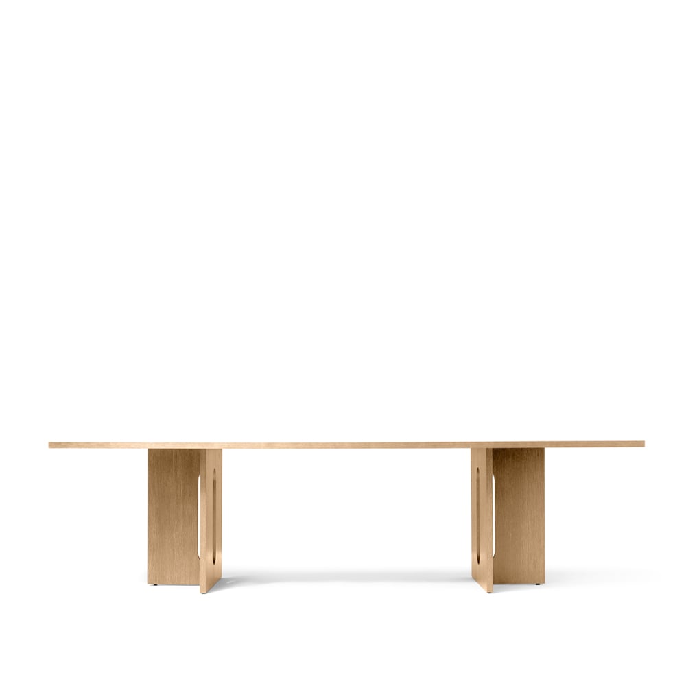 Audo Copenhagen Androgyne rectangular dining table Natural oak. 278x109 cm